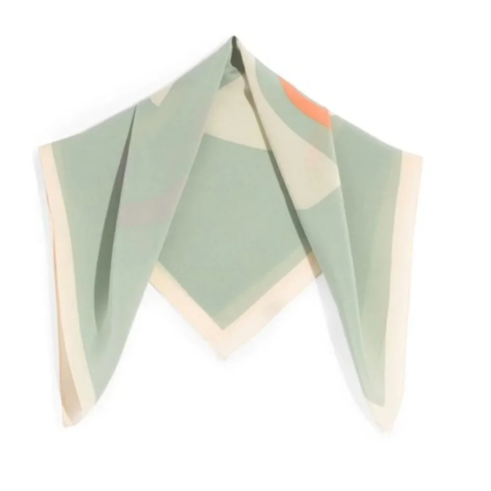 🌿Madewell Silk Bandana Mint